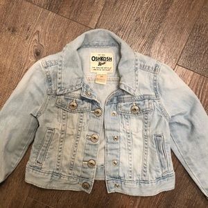 Oshkosh toddler jean jacket